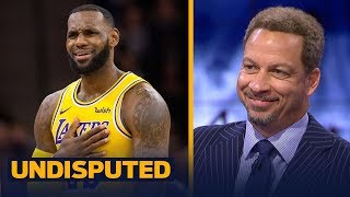 Chris Broussard says 'it's good' LeBron's frustrated at the Lakers 2-5 start | N