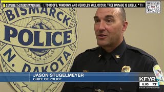 Jason Stugelmeyer, the new Bismarck Police Department chief