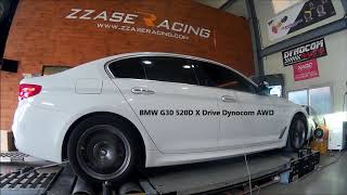 BMW G30 520D ECU Rempping 191HP  48Kgf m Dynocom AWD Dyno