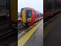 Trains at Southbourne 18/11/24