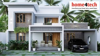 5 സെന്റിൽ നിർമ്മിക്കാൻ സാധിക്കുന്ന 5 BHK വീടിന്റെ പ്ലാനും 3D എലിവേഷൻ 💞 റൂം സൈസ് ഡെറ്റിൽസ് 💞