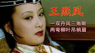 《红楼梦》解说番外83：王熙凤 妆容设计图：一双丹凤三角眼，两弯柳叶吊梢眉