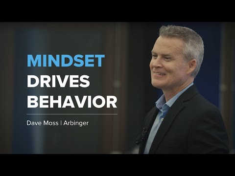 Mindset determines behavior Dave Moss