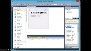 VB Three Steps Project