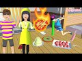 Yuta Dan Mio Cari Bahan Bikin Pizza Gosong Tapi...😱🤣🍕 | Sakura School Simulator | Happy Alicia