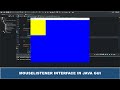 Java GUI Tutorial #31 - MouseListener Interface in Java GUI  Explained in Less Than 12 Minutes