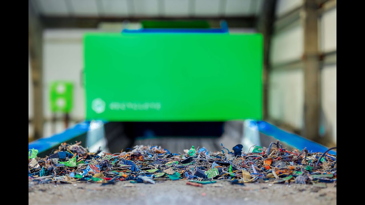 Ai Sort On Weee Recycleye Quantisort At Sweeep Kuusakoski Youtube