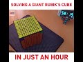 11x11x11 rubik s cube solving 59m 34 07s