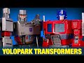 Yolopark Transformers Optimus Prime and Megatron AMK Pro Series Model Kit Build and Review