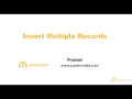 16.5 Insert Multiple Records | Database SQLite | Learn Python Programming Step by Step Tutorial