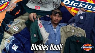 DICKIES HAUL \u0026 Ukay-ukay Hunting! | Dickies workwear polo at 874 pants (Hunter Green rare colorway)