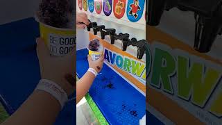 ๐ RAINBOW SNOW CONES at the School Festival-Carnival #shorts #viral #viralvideo