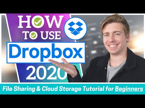 HOW TO USE FREE DROPBOX File Sharing and Cloud Storage Software (Beginners Tutorial 2020)