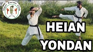 KATA HEIAN YONDAN / SHOTOKAN KATA /#karate #shotokan #shortvideo #kata #karatedo #katakatabijak #kai