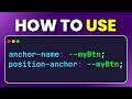 The CSS POSITION Anchor Trick I Used to REVOLUTIONIZE My Designs