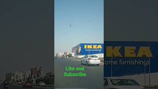 IKEA and other shopping Malls at All Tahliya Road Jeddah KSA 🇵🇰🇸🇦❤️ Shoaib Mughal