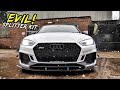 CHECK OUT THE RS5'S ULTRA AGGRESSIVE *DARK GHOST* SPLITTER KIT!!