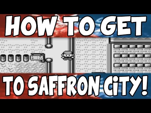 How to get to Saffron City on Pokemon Red/Blue! How to get to Saffron City on Pokemon Red/Blue!