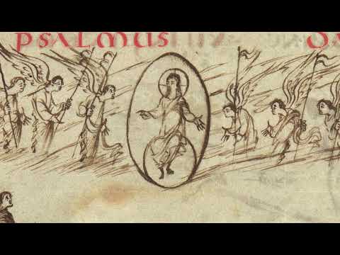 What is the Utrecht Psalter is written in?