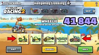 Hill Climb Racing 2 - 41844 points in HEDGEHOG CROSSING Team Event