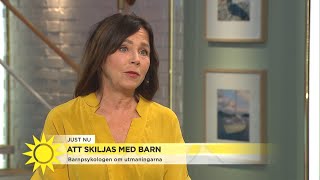 Att skiljas med barn: "Hyfsat god stämning hemma – skäl nog stanna kvar" - Nyhetsmorgon (TV4)