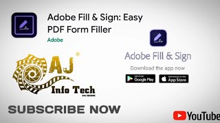 Adobe Fill and Sign/ pdf editor/ Online signature