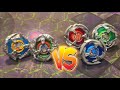 WILD AURAS! Bite Croc, Yell Kong Vs Dransword, Hellsscythe, Knightshield! Beyblade X Battle ベイブレード