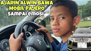 AJARIN ALWIN BAWA MOBIL PAJERO || BIKIN EMOSI!!!