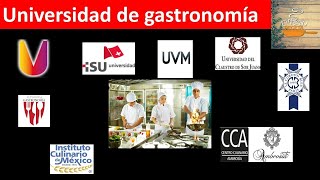 ¿Que universidad de gastronomía escoger? / Escribiendo mi receta / Rodolfo Cortina