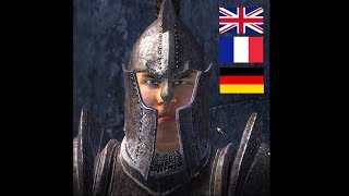 Stop Right There Criminal Scum! - in English, French and German