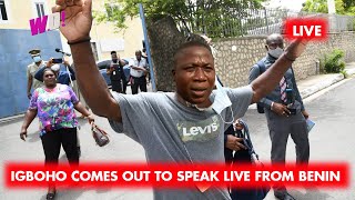 BREAKING: SUNDAY IGBOHO COMES OUT LIVE, SPEAKS FROM COTONOU - I'M NOT AFRAID OF EXTRADITION...