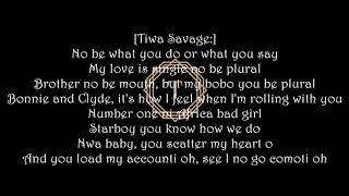 Tiwa Savage Ft Wiz Kid- Ma lo Lyrics Video