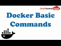 Docker | Docker basic commands | Docker tutorial | Docker Commands