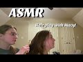 ASMR | Scalp Check, Hair Play, and Hair Brushing. Ft. Macy!