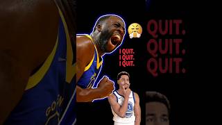 #DraymondGreen QUITS on The #Warriors ‼️🤬 **REFUSES TO PLAY** 🤯 #DILLONBROOKS #NBANEWS #shorts