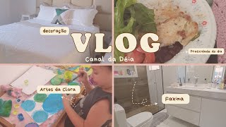 FAXINA NO BANHEIRO + CAMA POSTA💖 CANAL DA DÉIA 💕 #faxinanobanheiro  #diaadia #donasdecasa