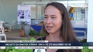 Projeto da Emater/RS capacita mulheres para o universo do campo