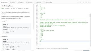 Google Interview Question: Climbing Stairs - Leetcode (dynamic programming)