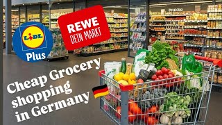 Grocery Shopping in Germany | Cheap grocery | supermarkets in Germany 🇩🇪