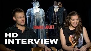 Romeo and Juliet: Douglas Booth & Hailee Steinfeld Exclusive Interview | ScreenSlam