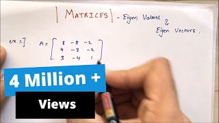Eigen Values ​​and Eigen Vectors in Hindi { 2025 } | Matrices