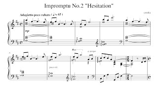 Impromptu No.2 Hesitation/迷い - Original Piano Composition