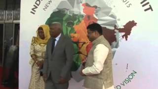 Union Petroleum Min Dharmendra Pradhan receiving Vice Prez of Tanzania