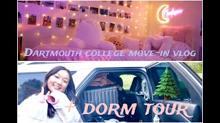 Dartmouth College Move-in Vlog + Dorm Tour 2024 | Freshman Year