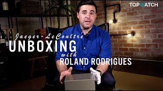 Roland Rodrigues unboxing the Jaeger-LeCoultre - Polaris (Q9008471)