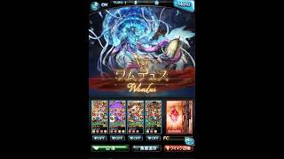 【グラブル】ワムデュスHLフルオート　メインミョルニル　最終シンダラ入り