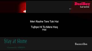 Tera Ban Jaunga Kabir Singh karaoke with lyrics