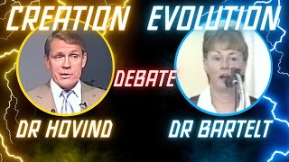 The Great Debate: Creation vs Evolution w/ Dr. Kent Hovind vs Dr. Karen Bartelt