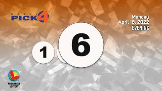 Wisconsin Lottery Evening Draw 04/18/2022