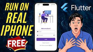 Flutter tutorial 📱 Run Flutter App on REAL iOS Device FREE